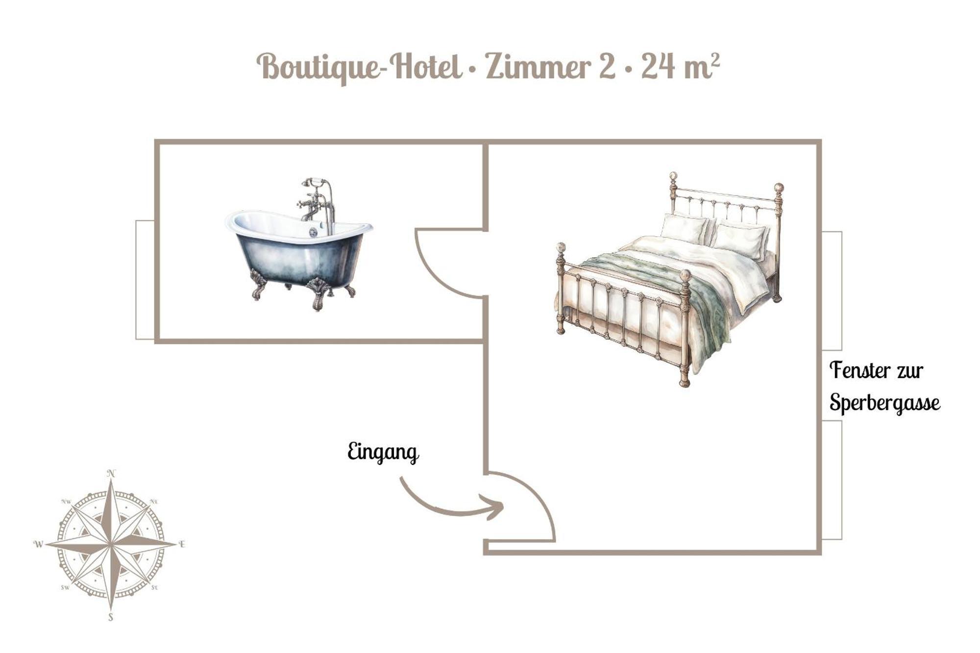 Boutique-Hotel Im Sternenhof グロースカールバッハ 部屋 写真